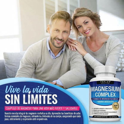 Magnesio para más ENERGÍA y fortaleza MUSCULAR
